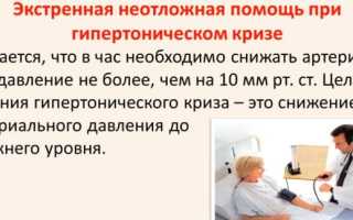 Осложнение гипертонического криза и последствия