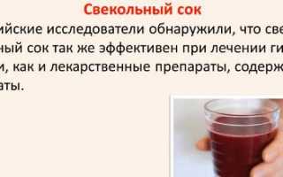Полезные напитки, снижающие артериальное давление